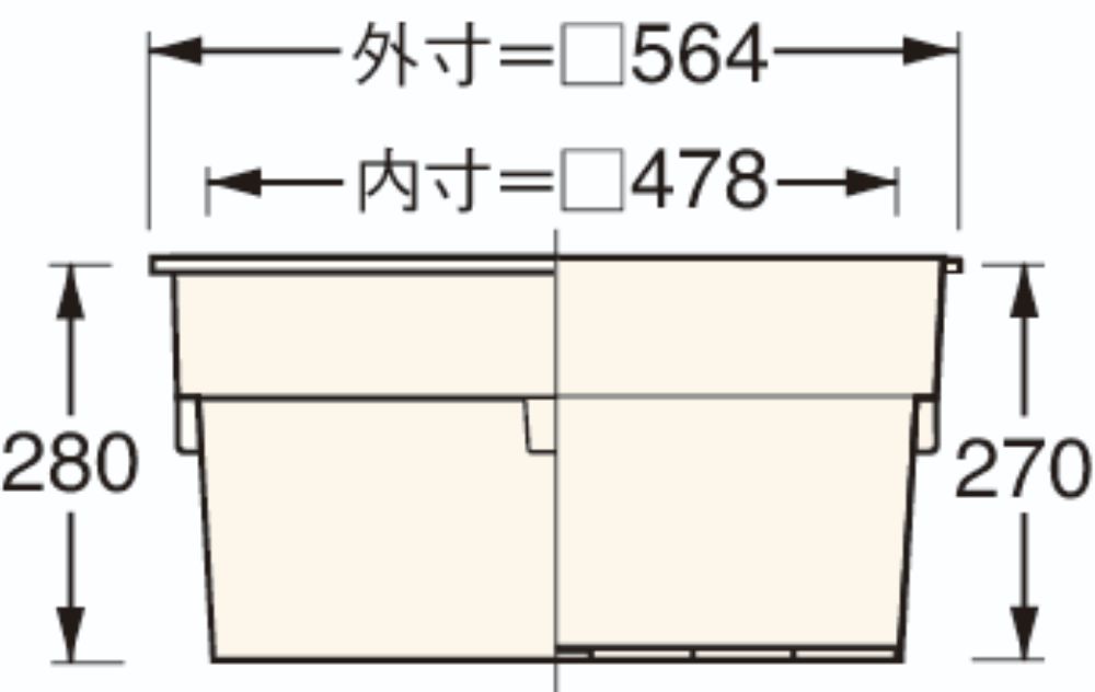 SPF-60S2 床下点検口用 収納庫 城東テクノ 建築金物通販の加藤金物