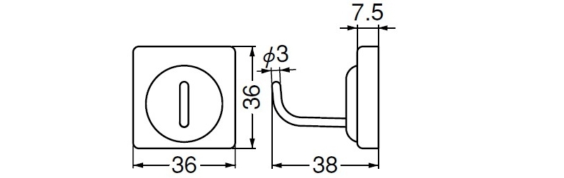 パレットフック(ABS+ステンレス)簡単にっ!はがせる粘着タイプ どこでもBASE