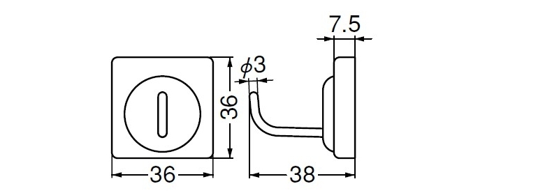 パレットフック(ABS+ステンレス)マグネットタイプ どこでもBASE