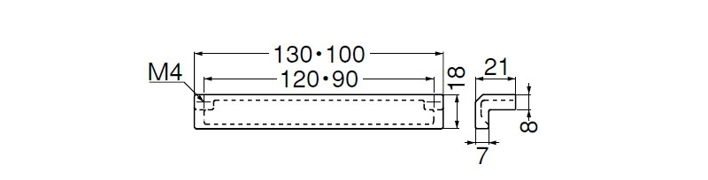 ウッドネッスルハンドル(積層/ISO4×28)