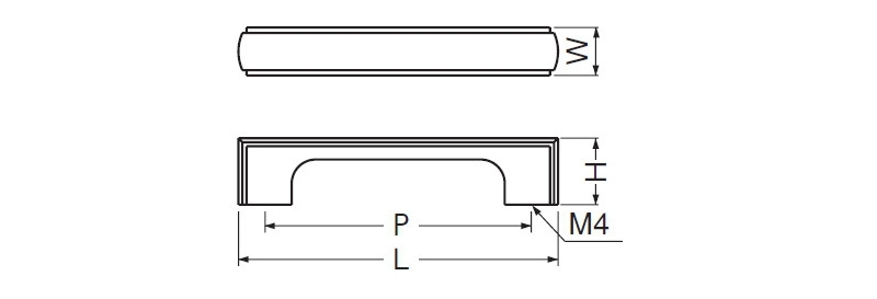 あずさ1号ハンドル(積層/ISO4×28)