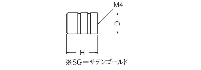 アーバンツマミ(真チュウ/ISO4×28)