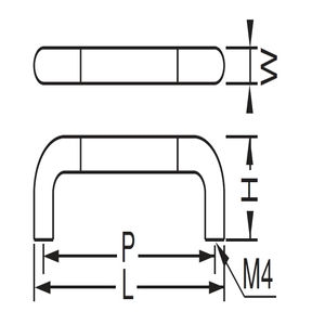 ボレロハンドル(ISO4×28)