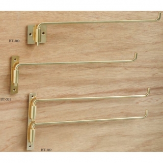 真鍮タオル掛け（スイングタイプ）
