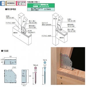 金物工法用2倍筋かい床合板仕様