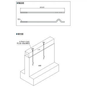 レフォメーションアンカーボルト M12
