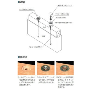 ギヤ座金M12Φ69