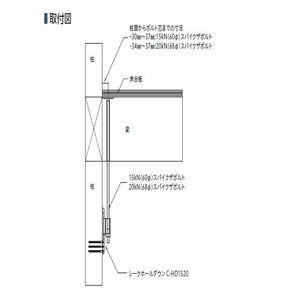 15kN(60Φ)スパイクザボルト