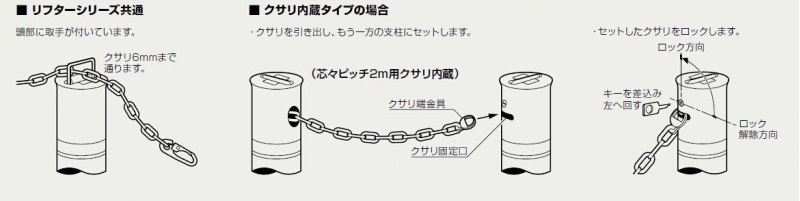 リフター 差込式　交換用本体のみ