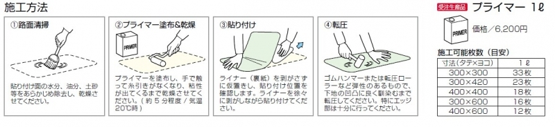 路面標示サイン 横断防止柵