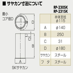 ソーラーLEDボラード　リサイクルプラスチック　点灯式　フックなし