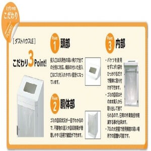 ダストハウスLE 屑入 オプション ♯C空カン