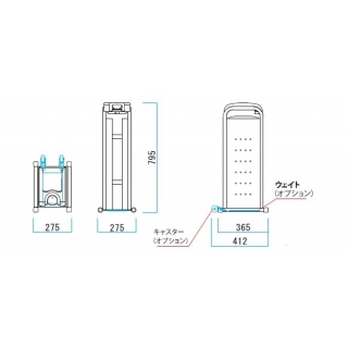 かさっぱや傘袋装着機のスペア袋