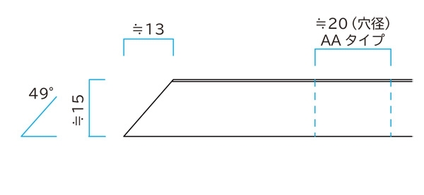 ワーククッション　AA0505　穴有