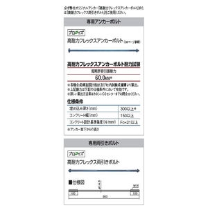 〔2×4用〕高耐力フレックスホールダウン52