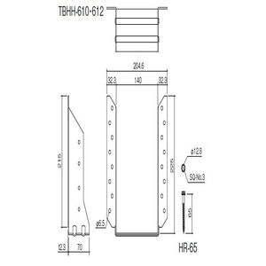 〔2×4用〕ビスどめヘビーハンガー