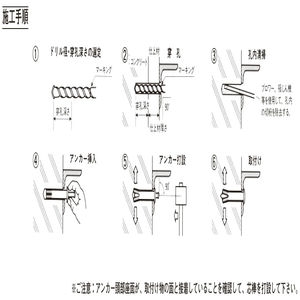 ホーク・ストライクアンカーT型（芯棒打込み式）