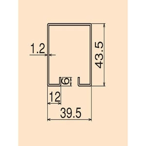 #2(塗装)スチール　2号カーブレール