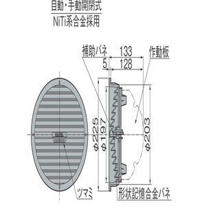 丸型床下換気口