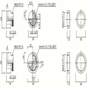 PAシリーズ　PA-AN-4　コーナー用　材質：真鍮