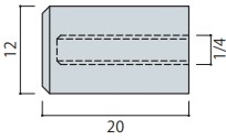 12Φメンダボ（1袋＝10個入）