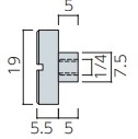 B19Φ装飾ナットA形