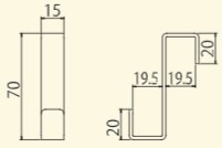 Z形フック　1×