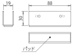 C形ベースキャップ　1×