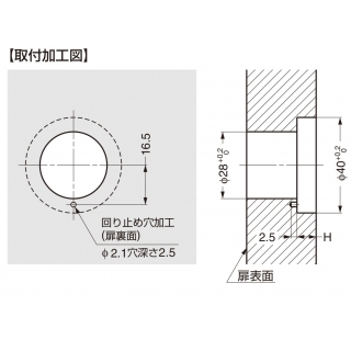 PK-04型プッシュツマミ　800015026