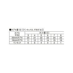 J95タイプ（ワンタッチ　パワフル蝶番　重量扉用）　本体　16mmカブセ　800-033657