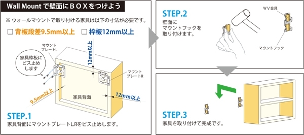 ウォールマウント　32025