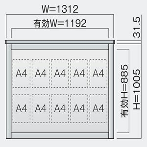 NBD型 照明なし 壁付タイプ