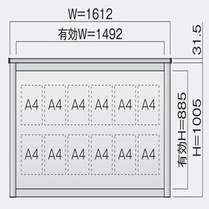 NBD型 照明なし 壁付タイプ