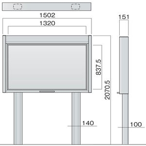 サインボード SBO-R100型