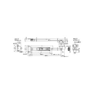 LB-290型　フラップステー　800100120