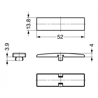 本体カバー　19mm、16mmかぶせ用