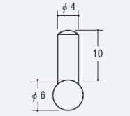 ロッドフックスロープアップブラケットタイプ6φ