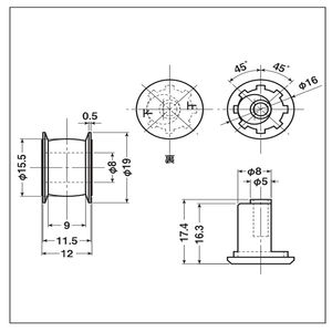 公団・公社用取替戸車