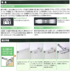 取替用ドアクローザ