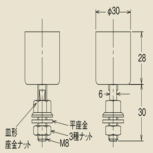 インテリアドアハンガー　SD15スライド車（大）