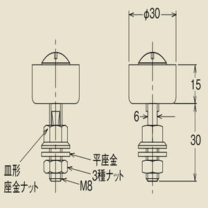 インテリアドアハンガー　SD15スライド車（小）