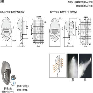 ステンレス屋外換気口　水受カラータイプ