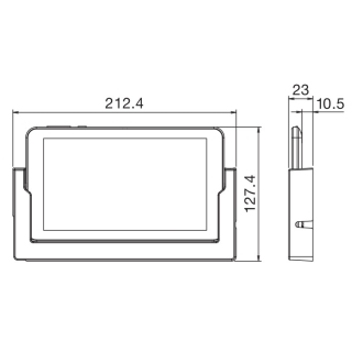 タブレット（付属品セット）　Nasta Interphone用のタブレットです。※玄関子機、室内親機は別売りです。