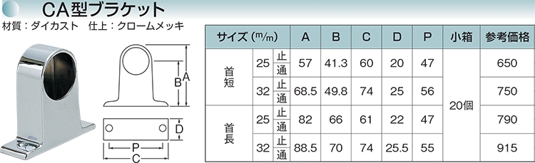 ＣＡ型ブラケット