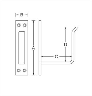 ユニクローム座付貫抜(受)