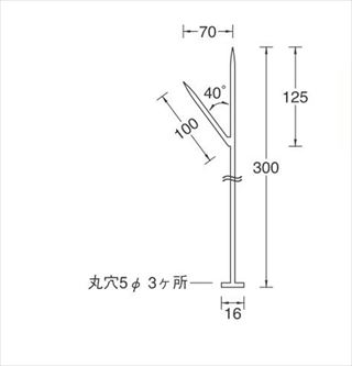 盗難除け忍返し