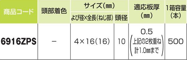 ダンバ　ゼロ　パッキン　ステンレス　４×１６