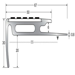 アシステップ　アルミ製(A6063S-T5)(O)＝丸型・デコレイト　タイヤのみ