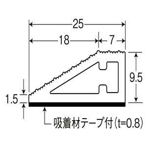 フラットモールド　ソフトエッジ（一般家庭用）軟質樹脂製