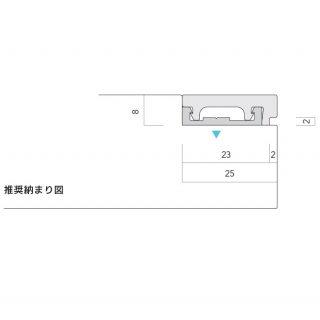 AFOLA Previo M101　木階段 上足用ノンスリップ　ベース+タイヤのセット